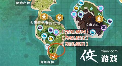 ������ħ����Ģ��λ�÷ֲ�һ��