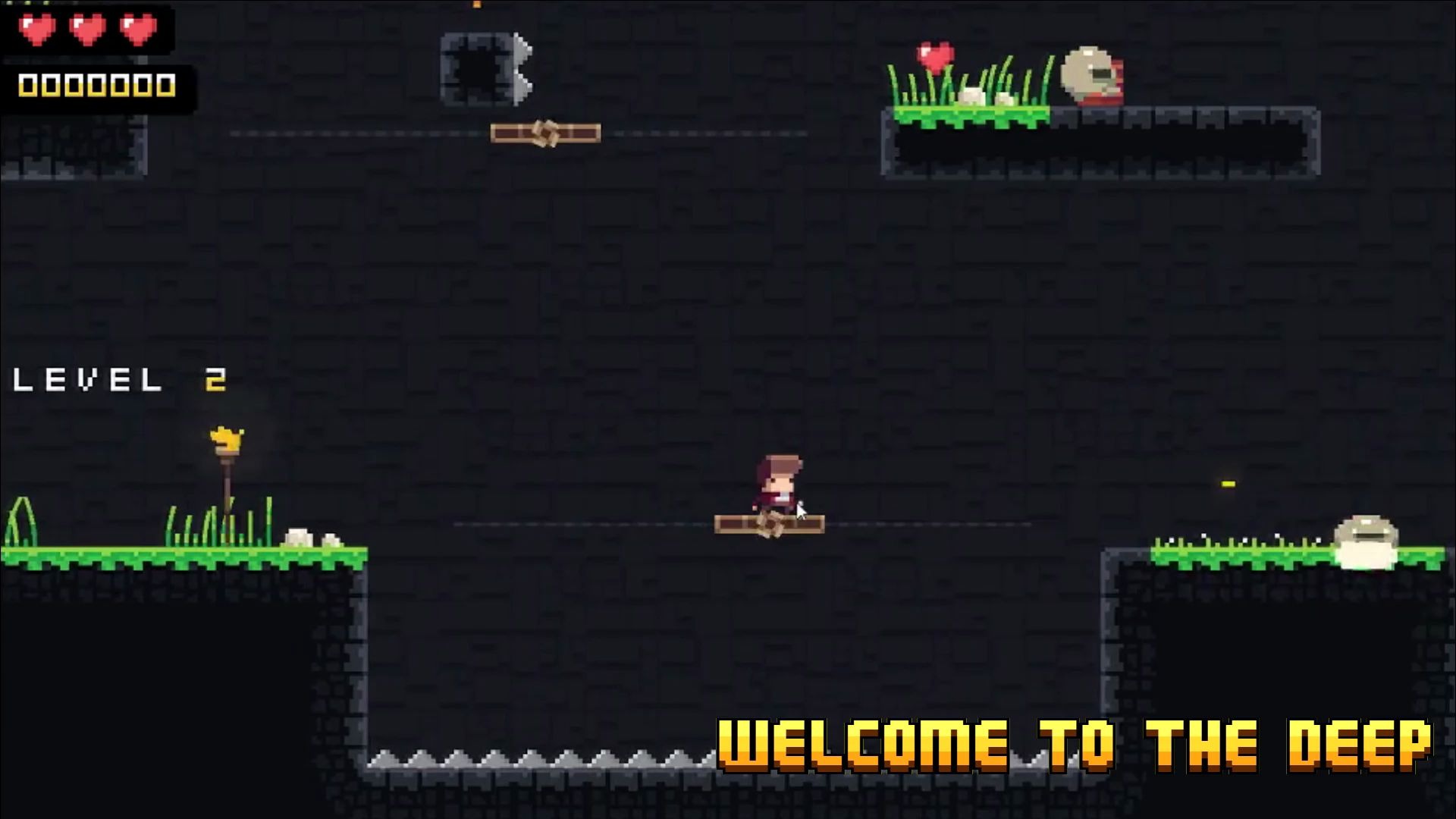 �������Ƽ�����Deep The Game�����ط�ƽ̨��Ծ��Ϸ������һ����Ѩ̽���ߣ�̽�����������ż�