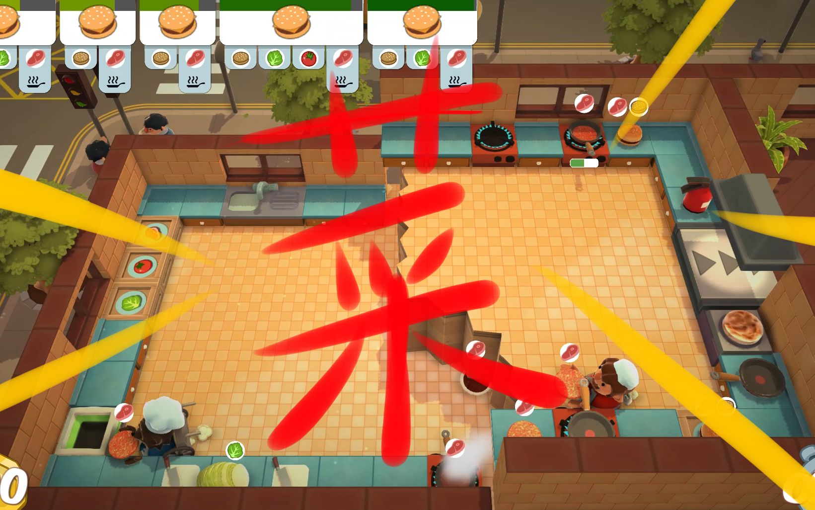 Overcooked��������������˭�������ҵķ���