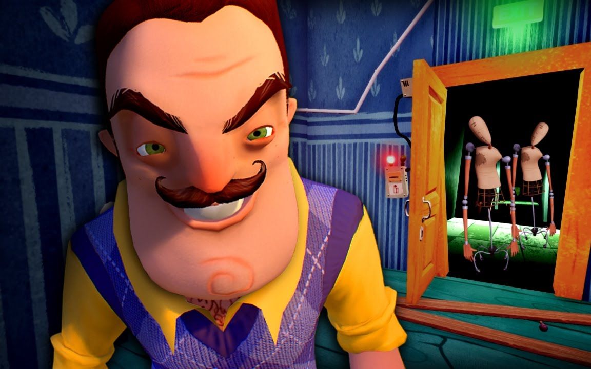 ����ھ�A4 ���عؿ���ü���Hello neighbor ����Ace