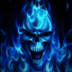Blue Skull Live Wallpaper 3.5