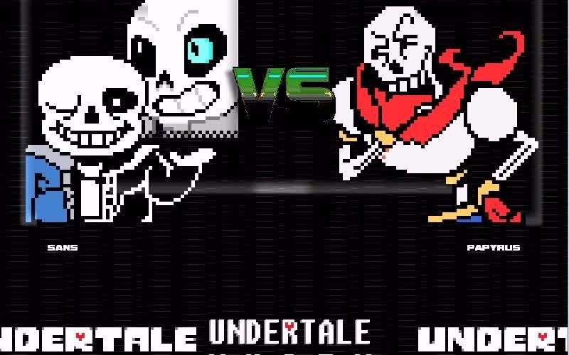 ��Mugen����˵֮�¡�ԭ��Sans *VS* ԭ��Papyrus