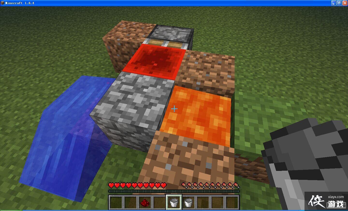 我的世界小型一次性刷石机教程