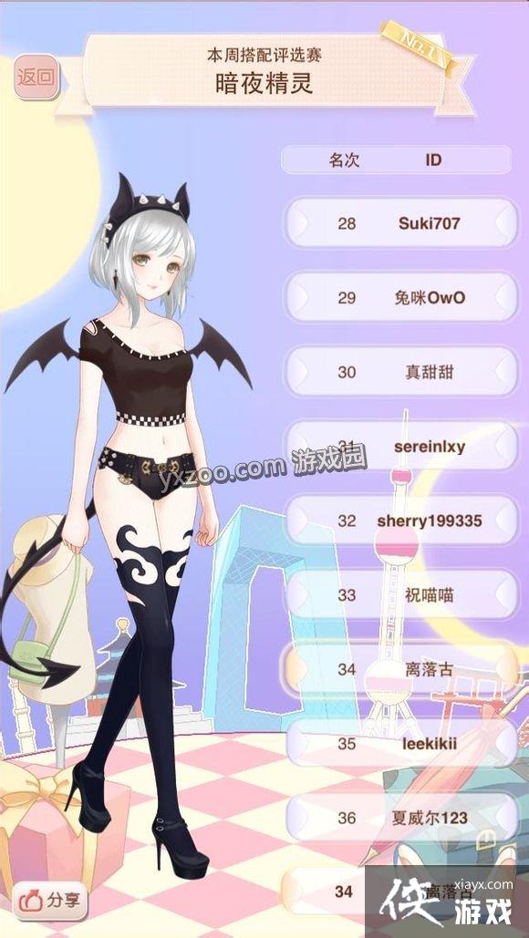 暖暖环游世界暗夜精灵评选赛攻略 暖暖环游世界暗夜精灵评选赛攻略