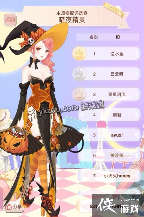 暖暖环游世界暗夜精灵评选赛攻略 暖暖环游世界暗夜精灵评选赛攻略