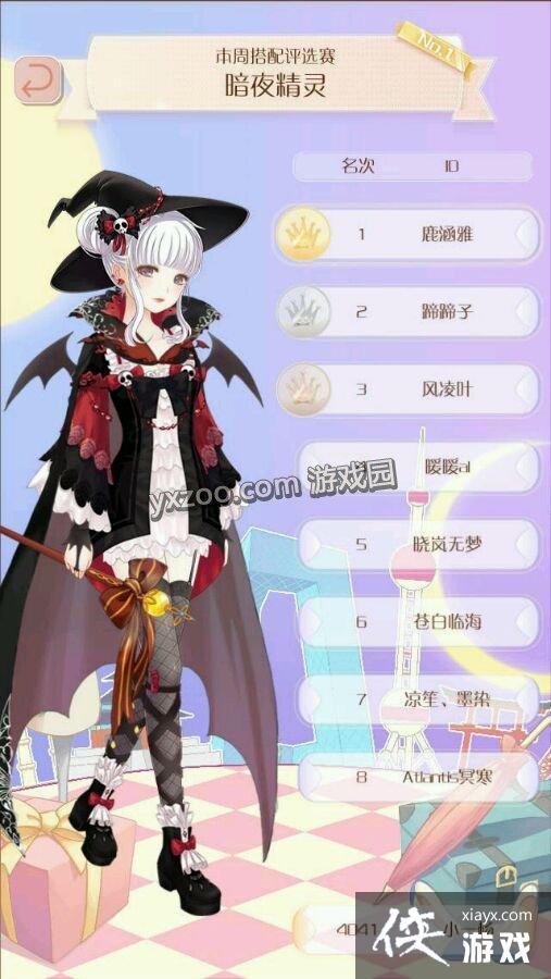 暖暖环游世界暗夜精灵评选赛攻略 暖暖环游世界暗夜精灵评选赛攻略