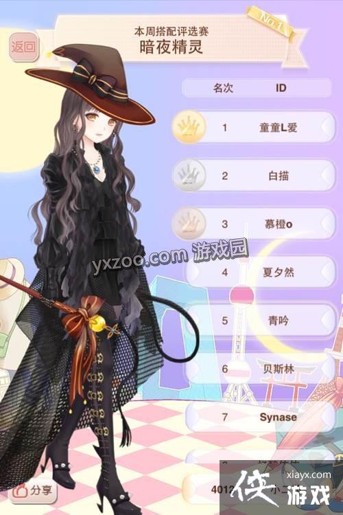 暖暖环游世界暗夜精灵评选赛攻略 暖暖环游世界暗夜精灵评选赛攻略