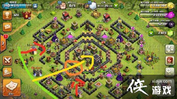 部落战争初九中九上冠军攻略 部落战争初九中九上冠军攻略