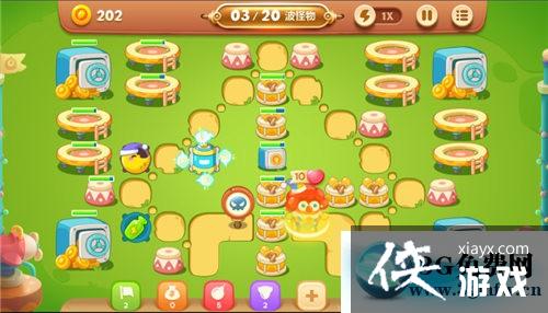 保卫萝卜3冒险模式游乐场第43关金萝卜攻略 保卫萝卜3冒险模式游乐场第43关金萝卜攻略