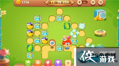 保卫萝卜3冒险模式游乐场第43关金萝卜攻略 保卫萝卜3冒险模式游乐场第43关金萝卜攻略