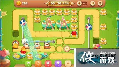 保卫萝卜3冒险模式游乐场第34关金萝卜攻略 保卫萝卜3冒险模式游乐场第34关金萝卜攻略