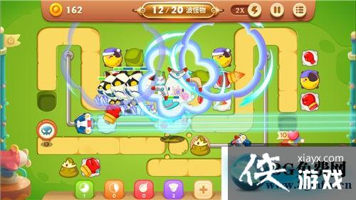 保卫萝卜3冒险模式游乐场第34关金萝卜攻略 保卫萝卜3冒险模式游乐场第34关金萝卜攻略