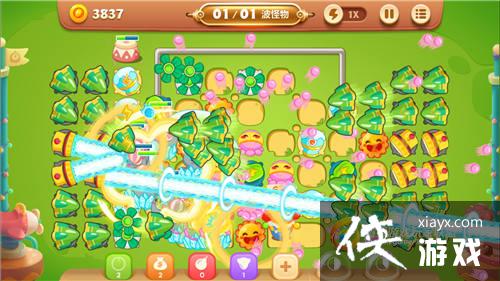 保卫萝卜3冒险模式游乐场第35关金萝卜攻略 保卫萝卜3冒险模式游乐场第35关金萝卜攻略