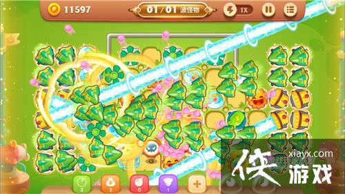 保卫萝卜3冒险模式游乐场第35关金萝卜攻略 保卫萝卜3冒险模式游乐场第35关金萝卜攻略