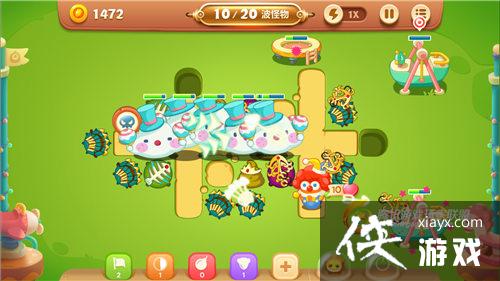 保卫萝卜3冒险模式游乐场第36关金萝卜攻略 保卫萝卜3冒险模式游乐场第36关金萝卜攻略