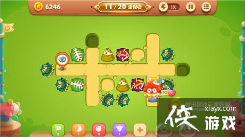 保卫萝卜3冒险模式游乐场第36关金萝卜攻略 保卫萝卜3冒险模式游乐场第36关金萝卜攻略