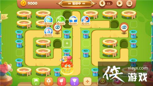 保卫萝卜3冒险模式游乐场第45关金萝卜攻略 保卫萝卜3冒险模式游乐场第45关金萝卜攻略