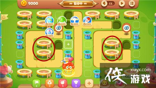 保卫萝卜3冒险模式游乐场第45关金萝卜攻略 保卫萝卜3冒险模式游乐场第45关金萝卜攻略