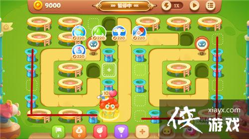 保卫萝卜3冒险模式游乐场第45关金萝卜攻略 保卫萝卜3冒险模式游乐场第45关金萝卜攻略