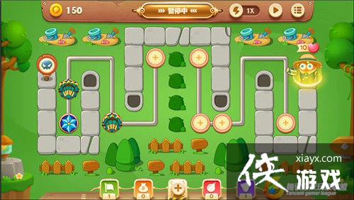 保卫萝卜3冒险模式公园第52关金萝卜攻略 保卫萝卜3冒险模式公园第52关金萝卜攻略