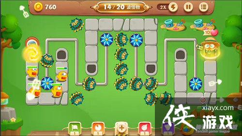 保卫萝卜3冒险模式公园第52关金萝卜攻略 保卫萝卜3冒险模式公园第52关金萝卜攻略