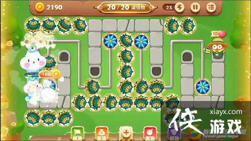 保卫萝卜3冒险模式公园第52关金萝卜攻略 保卫萝卜3冒险模式公园第52关金萝卜攻略