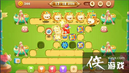 保卫萝卜3冒险模式游乐场第3关金萝卜攻略 保卫萝卜3冒险模式游乐场第3关金萝卜攻略