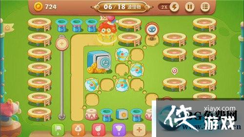 保卫萝卜3冒险模式游乐场第27关金萝卜攻略 保卫萝卜3冒险模式游乐场第27关金萝卜攻略