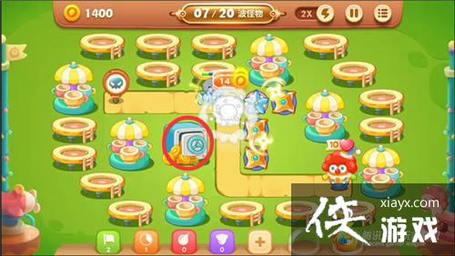 保卫萝卜3冒险模式游乐场第2关金萝卜攻略 保卫萝卜3冒险模式游乐场第2关金萝卜攻略