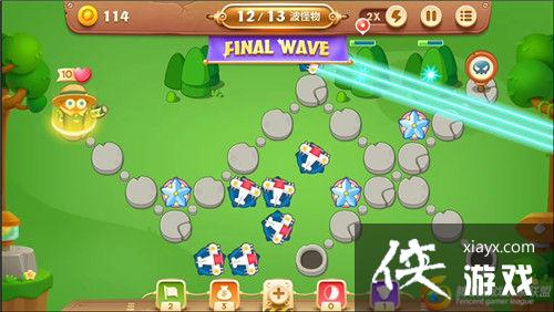 保卫萝卜3冒险模式公园第22关金萝卜攻略 保卫萝卜3冒险模式公园第22关金萝卜攻略