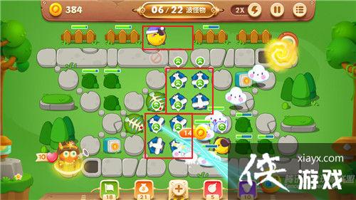 保卫萝卜3冒险模式公园第2关金萝卜攻略 保卫萝卜3冒险模式公园第2关金萝卜攻略