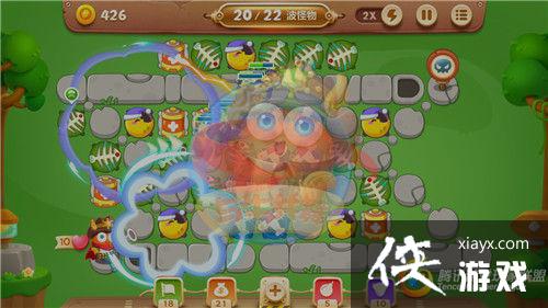 保卫萝卜3冒险模式公园第2关金萝卜攻略 保卫萝卜3冒险模式公园第2关金萝卜攻略