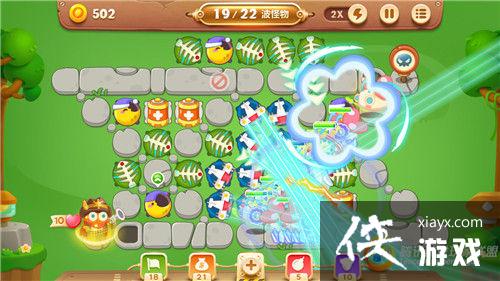 保卫萝卜3冒险模式公园第2关金萝卜攻略 保卫萝卜3冒险模式公园第2关金萝卜攻略