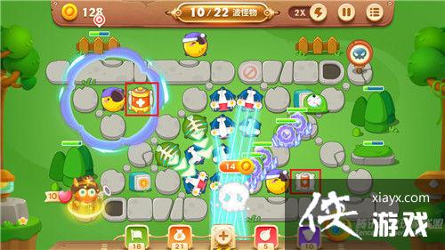 保卫萝卜3冒险模式公园第2关金萝卜攻略 保卫萝卜3冒险模式公园第2关金萝卜攻略