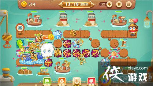 保卫萝卜3冒险模式码头第1关金萝卜攻略 保卫萝卜3冒险模式码头第1关金萝卜攻略