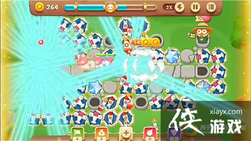 保卫萝卜3冒险模式公园第10关金萝卜攻略 保卫萝卜3冒险模式公园第10关金萝卜攻略