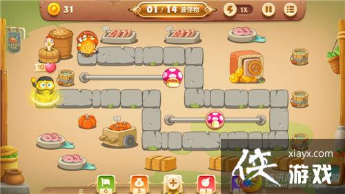 保卫萝卜3冒险模式集市第52关金萝卜攻略 保卫萝卜3冒险模式集市第52关金萝卜攻略