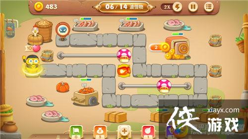 保卫萝卜3冒险模式集市第52关金萝卜攻略 保卫萝卜3冒险模式集市第52关金萝卜攻略