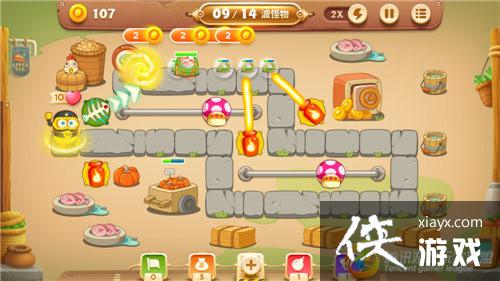 保卫萝卜3冒险模式集市第52关金萝卜攻略 保卫萝卜3冒险模式集市第52关金萝卜攻略