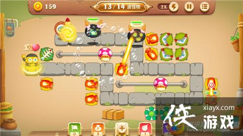 保卫萝卜3冒险模式集市第52关金萝卜攻略 保卫萝卜3冒险模式集市第52关金萝卜攻略