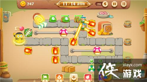 保卫萝卜3冒险模式集市第52关金萝卜攻略 保卫萝卜3冒险模式集市第52关金萝卜攻略