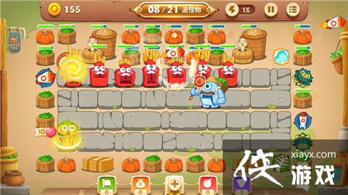 保卫萝卜3集市模式第40关金萝卜攻略 保卫萝卜3集市模式第40关金萝卜攻略