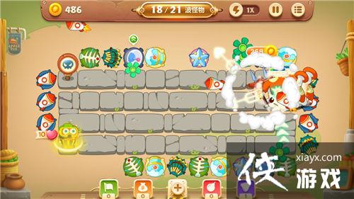 保卫萝卜3集市模式第40关金萝卜攻略 保卫萝卜3集市模式第40关金萝卜攻略