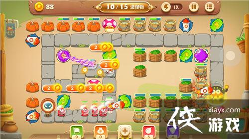 保卫萝卜3冒险模式集市29关金萝卜攻略 保卫萝卜3冒险模式集市29关金萝卜攻略