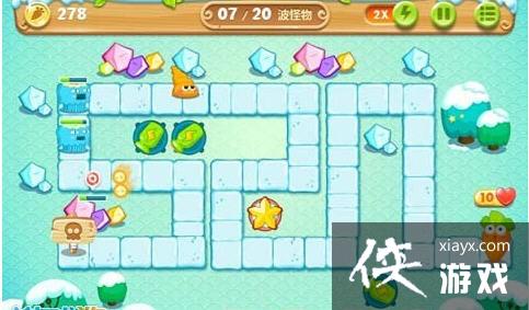 保卫萝卜2极地冒险第四关攻略 保卫萝卜2极地冒险第四关攻略