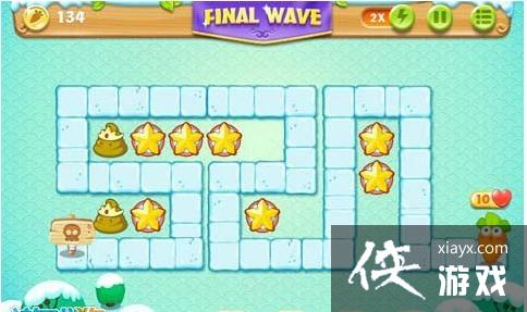 保卫萝卜2极地冒险第四关攻略 保卫萝卜2极地冒险第四关攻略