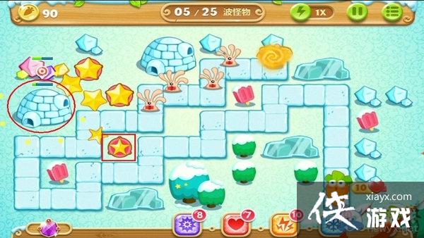 保卫萝卜2极地冒险第六关攻略 保卫萝卜2极地冒险第六关攻略