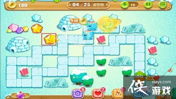 保卫萝卜2极地冒险第六关攻略 保卫萝卜2极地冒险第六关攻略