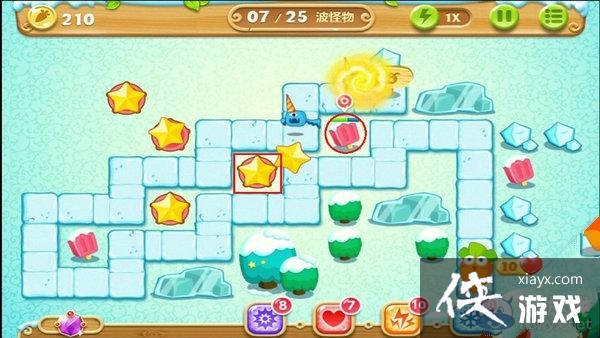 保卫萝卜2极地冒险第六关攻略 保卫萝卜2极地冒险第六关攻略