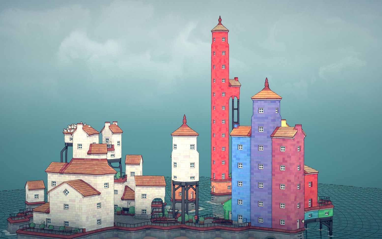 �����Townscaper���